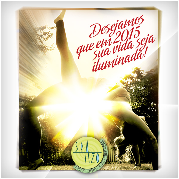 Desejamos que em 2015 sua vida seja iluminada!